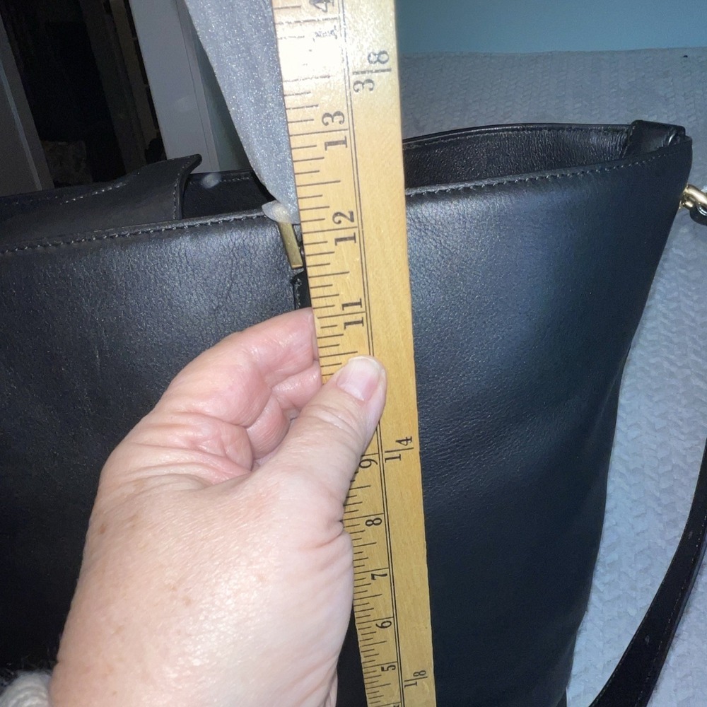 Cole Haan handbag new large Adjustable Strap Gold Trim - Picture 13 of 15